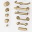 Moen Cabinet Knobs and Pulls 3D model