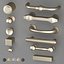 Moen Cabinet Knobs and Pulls 3D model