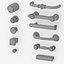 Moen Cabinet Knobs and Pulls 3D model