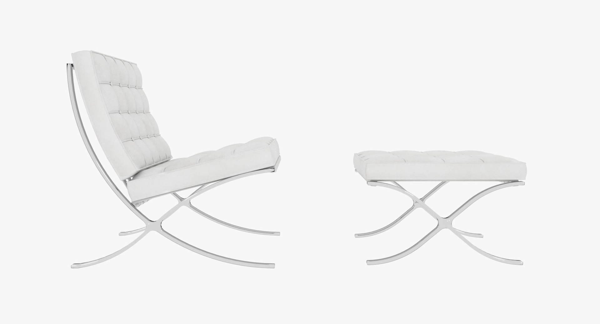 Knoll White Leather Barcelona Chair and Stool Ottoman Set(1) 3D model https://p.turbosquid.com/ts-thumb/GD/tkZQOf/e7/barcelonaset0605/jpg/1621667785/1920x1080/fit_q87/8a5482807de0bb04f306b2b036643dbbea8097a7/barcelonaset0605.jpg