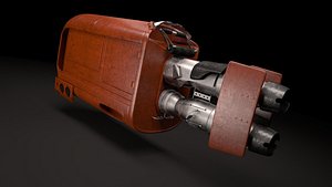 speeder star wars 3d model
