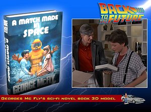 free mc fly novel book 3d model