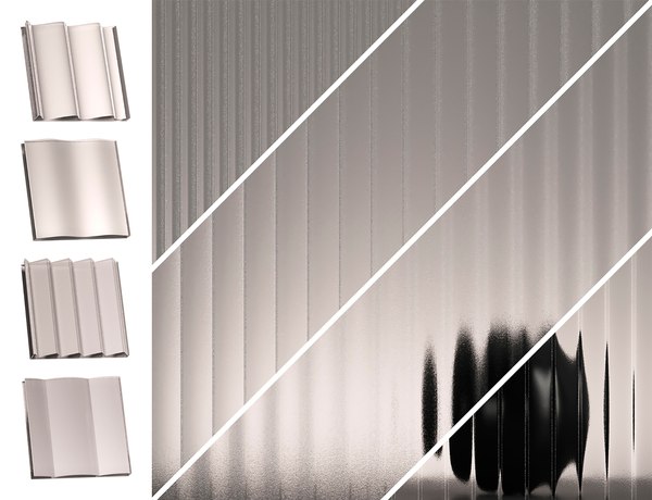 modelo 3d Fluted glass Set 01 - TurboSquid 1905064