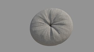 3D Sofa Round  Pillow