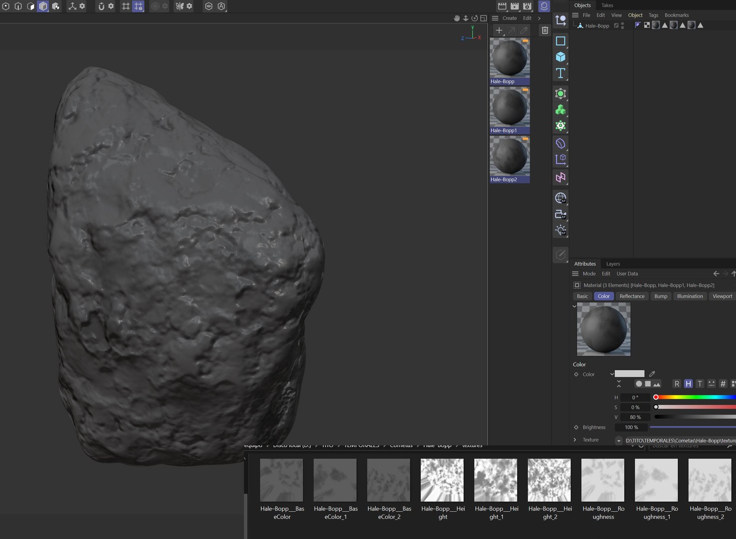 3D Hale Bopp Comet nucleus model https://p.turbosquid.com/ts-thumb/GE/DLuzm0/4o/c4d/jpg/1732223126/1920x1080/fit_q87/02c87e7894192b5172a8ab0d4a96f49a47508475/c4d.jpg
