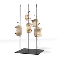 ingo mauer mahbruky floor lamp designer modern contemporary paper