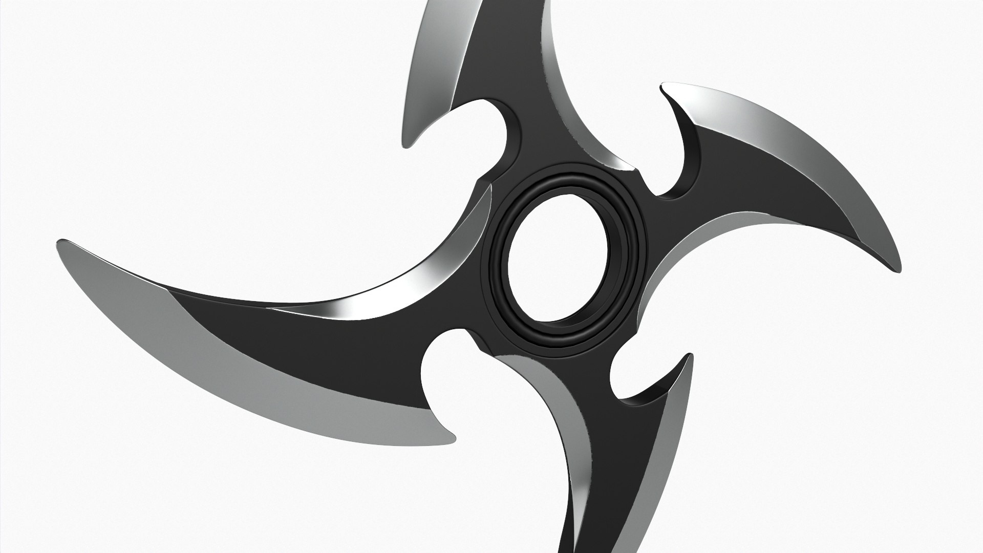 3D Model Shuriken Throwing Ninja Knife 06 - TurboSquid 1856850