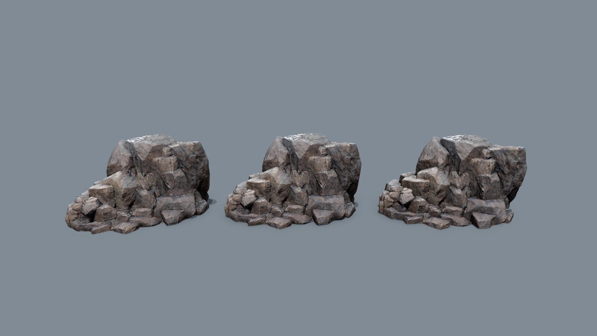 Cliff Rocks 3D Model - TurboSquid 2203744
