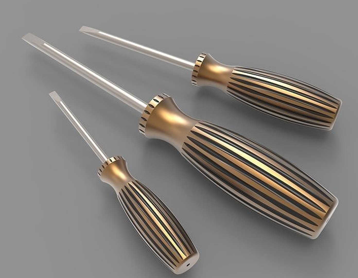 Flat Head Screw Driver 3D model TurboSquid 1831681