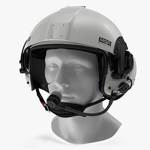 Helicopter Pilot Helmet LH350 White