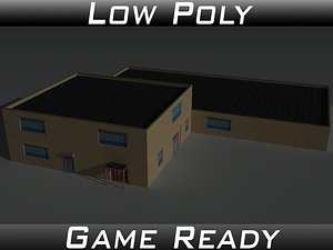 3D factory building 36