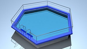 3d model games water