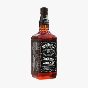 3d model jack daniels