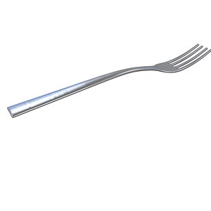 Fork 3D model