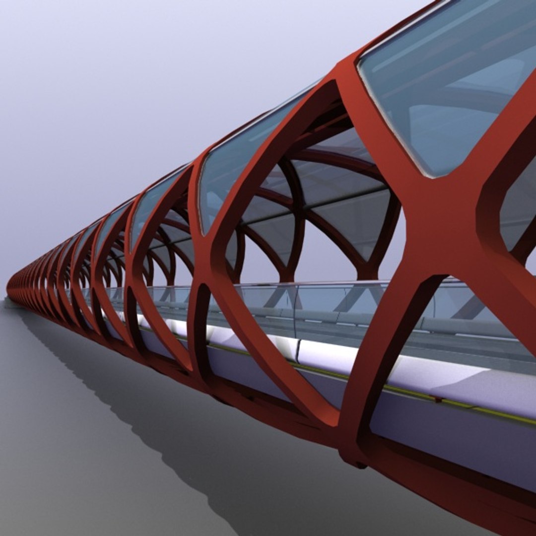 Peace Bridge 3d Max