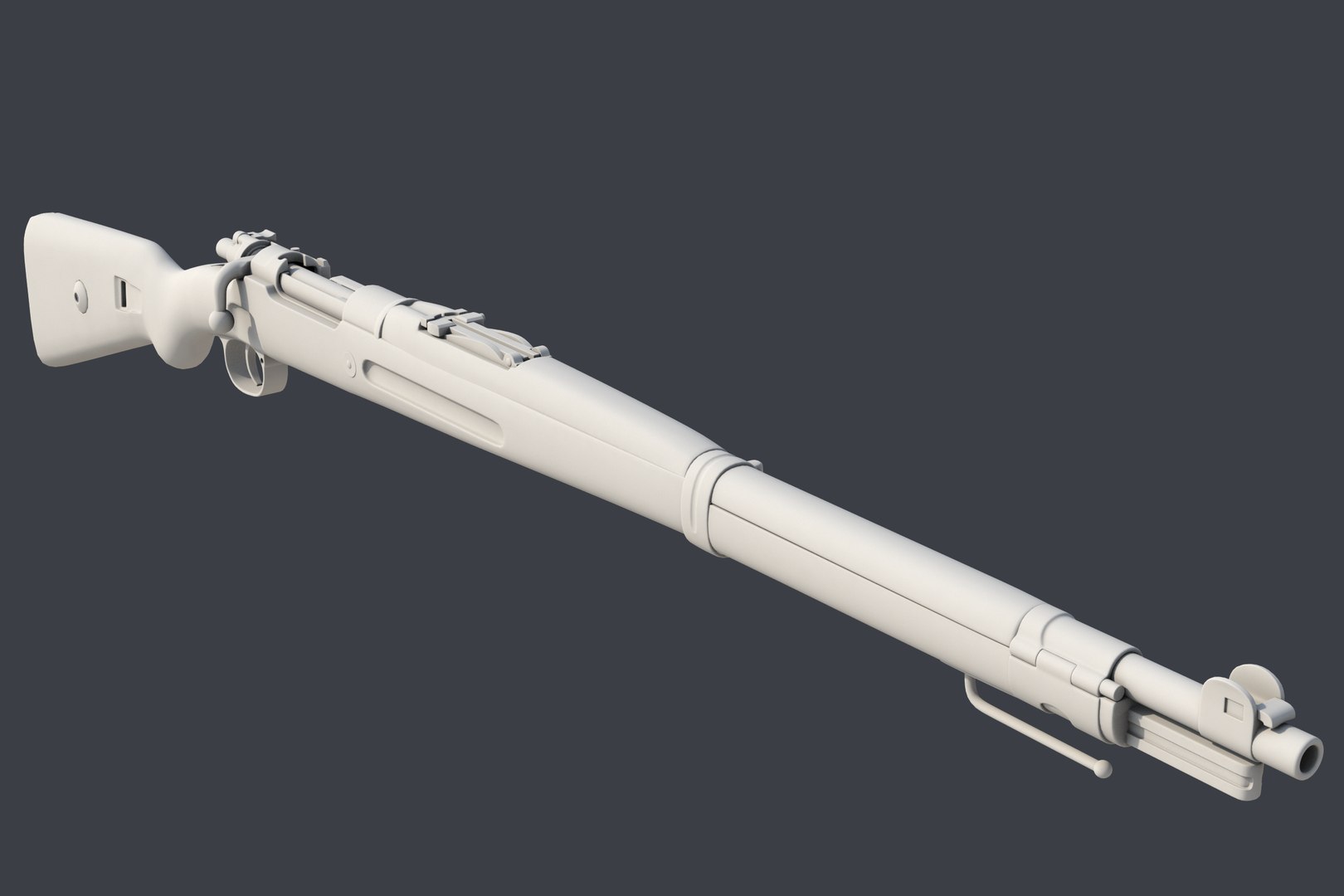 3D Mauser Carbine 98a Model - TurboSquid 1415822