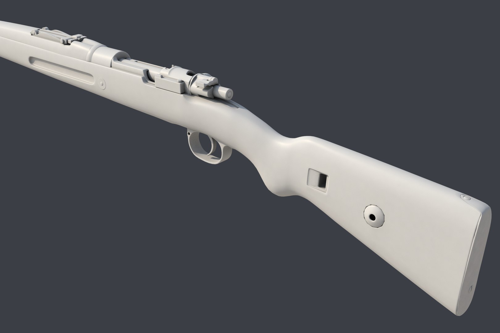 3D Mauser Carbine 98a Model - TurboSquid 1415822