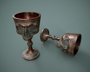 3D model Sacrificial Ritual Chalice PBR