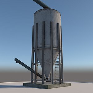 3D model silo