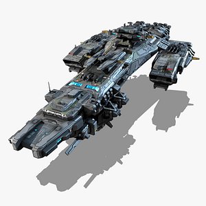 PEGASUS Destroyer Spacecraft 3D Model - TurboSquid 1895126