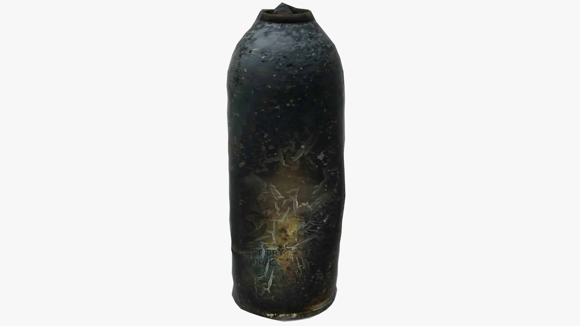 Old Rust Aerosol Can 2 Scan 3D Model - TurboSquid 1741519