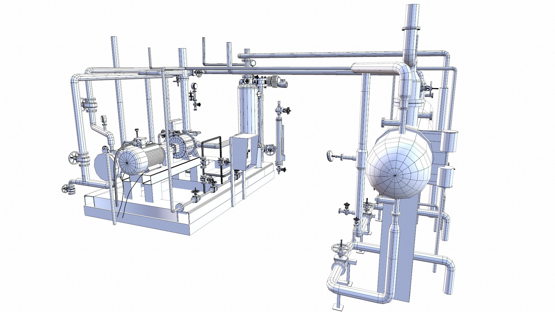 Extruder Vacuum Condenser 3D - TurboSquid 2345614