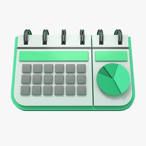 Calendar Icon 3D model - TurboSquid 1797764