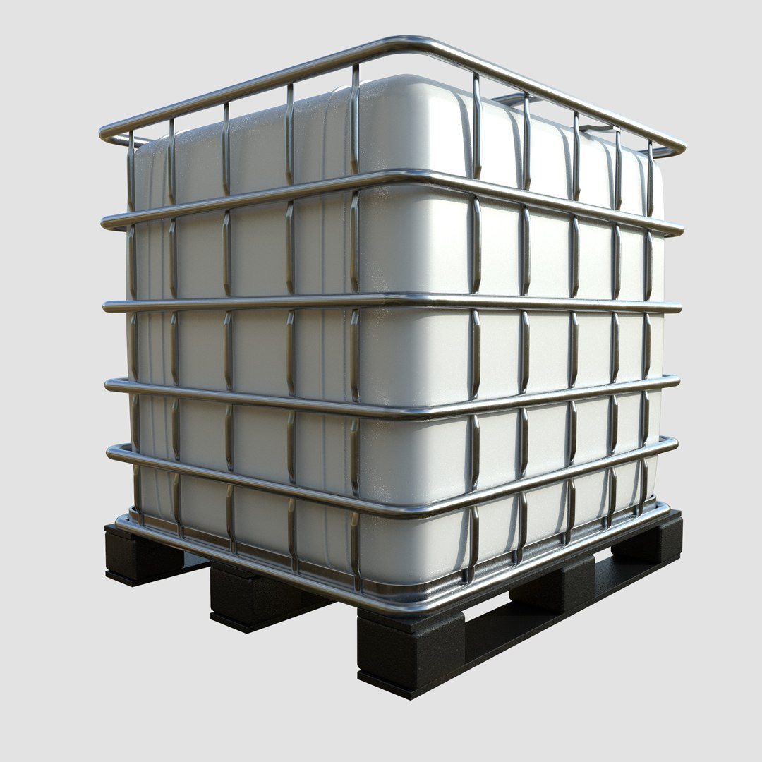3D Model Industrial Storage Container - TurboSquid 2313285