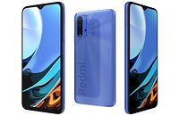 Xiaomi Redmi 9T Twilight Blue Low Poly