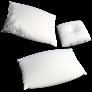 pillows 3d model