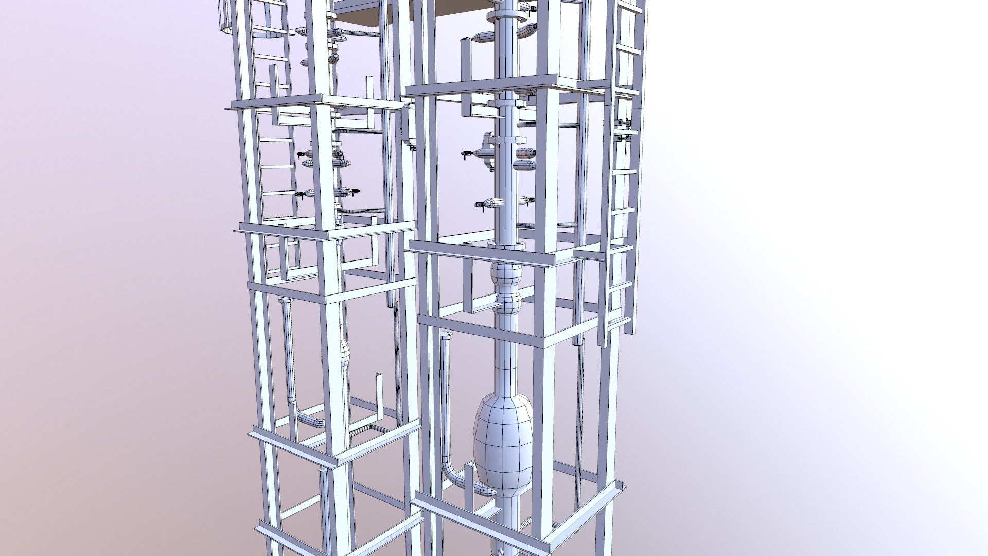 3D Industry Structure - TurboSquid 2293429