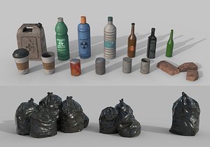 3D urban garbage