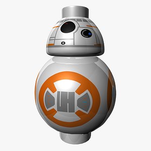 3d model lego bb8