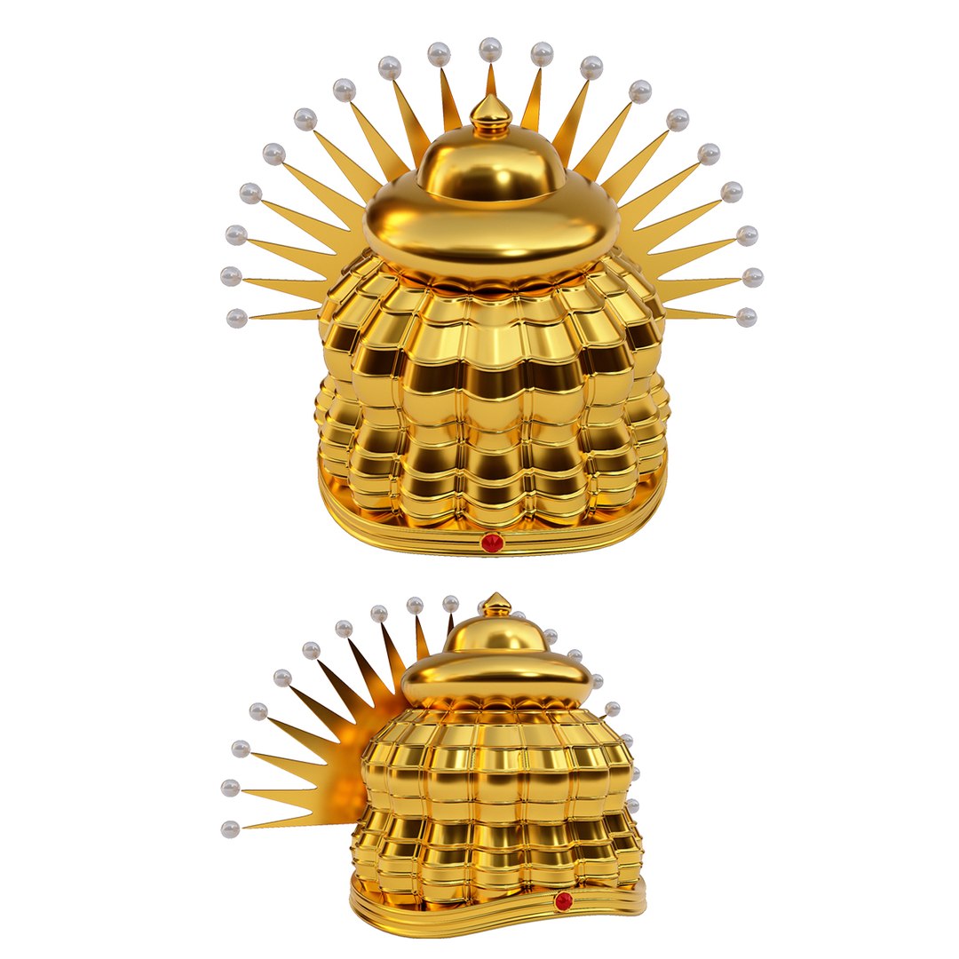 Crown Indian King Crown 3d Model 3D Model TurboSquid 1953149