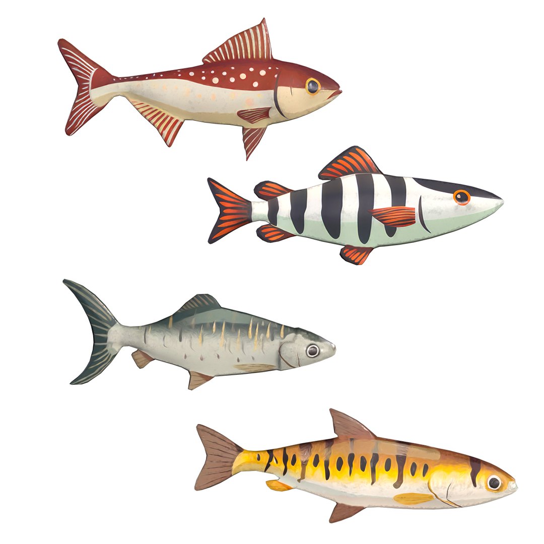 3D Fish Model - TurboSquid 2280518