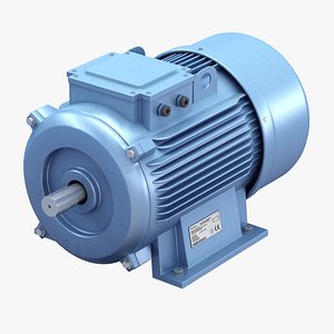 electric motor 3d max