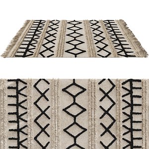 Rug Lorena Canals Bereber Canvas 3D model