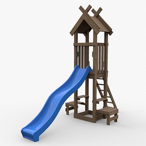 PBR Playground Jungle Gym 04 3D model
