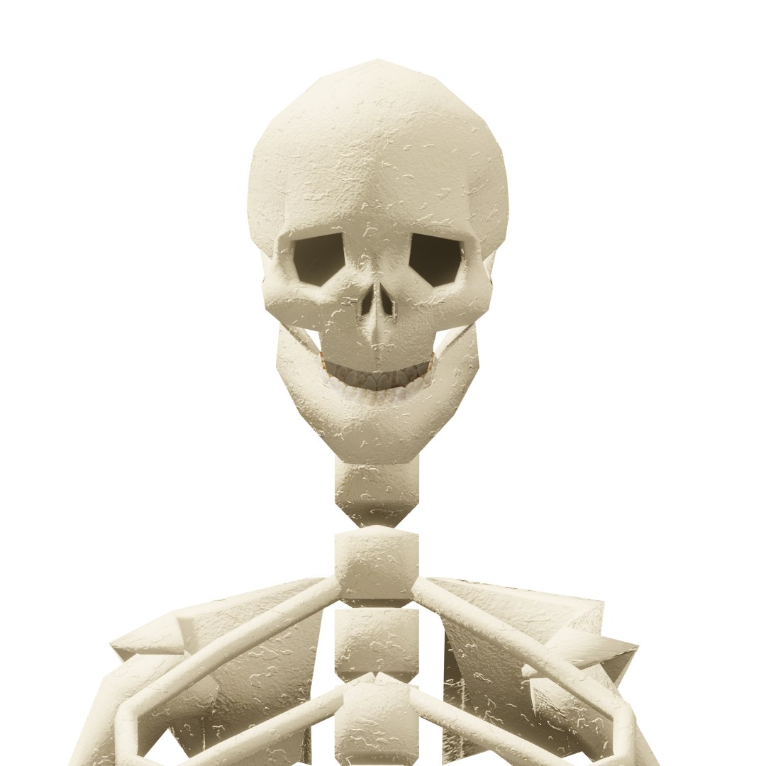 3D Rigged Human Skeleton - TurboSquid 1825511