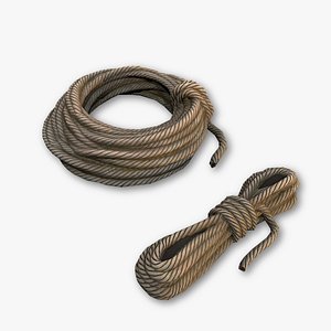 Ropes pbr 3D model