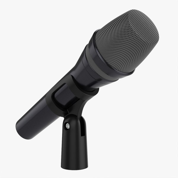 3D model Vocal microphone 02