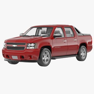 chevrolet avalanche 2014 simple 3d max