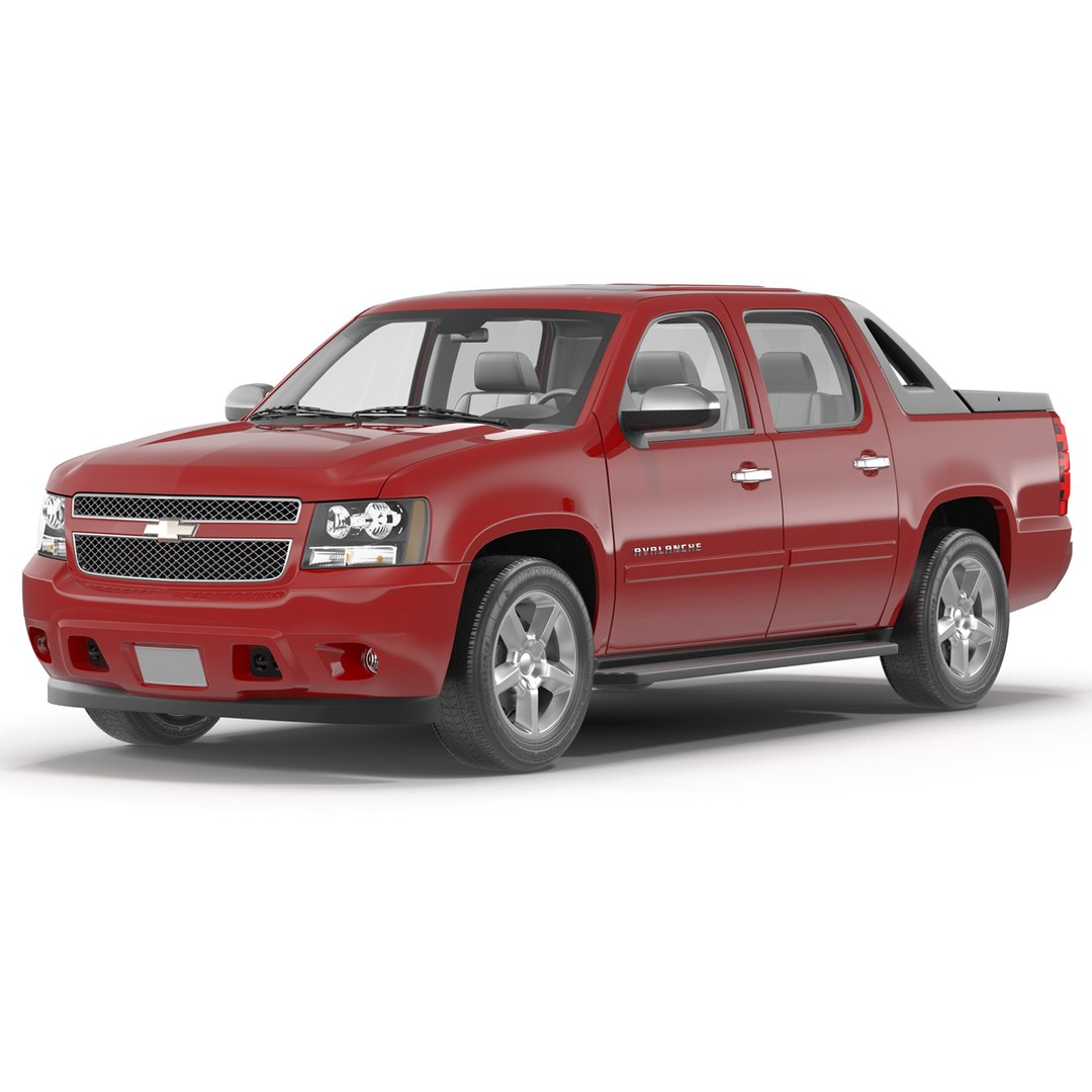 Chevrolet Avalanche 2014 Simple Interior 3D model preview