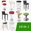 3D bar stool 10