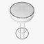 3D bar stool 10