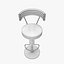 3D bar stool 10