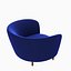 Dandy Armchair by Massproductions ultramaryna
