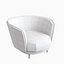 Dandy Armchair by Massproductions ultramaryna