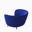 Dandy Armchair by Massproductions ultramaryna