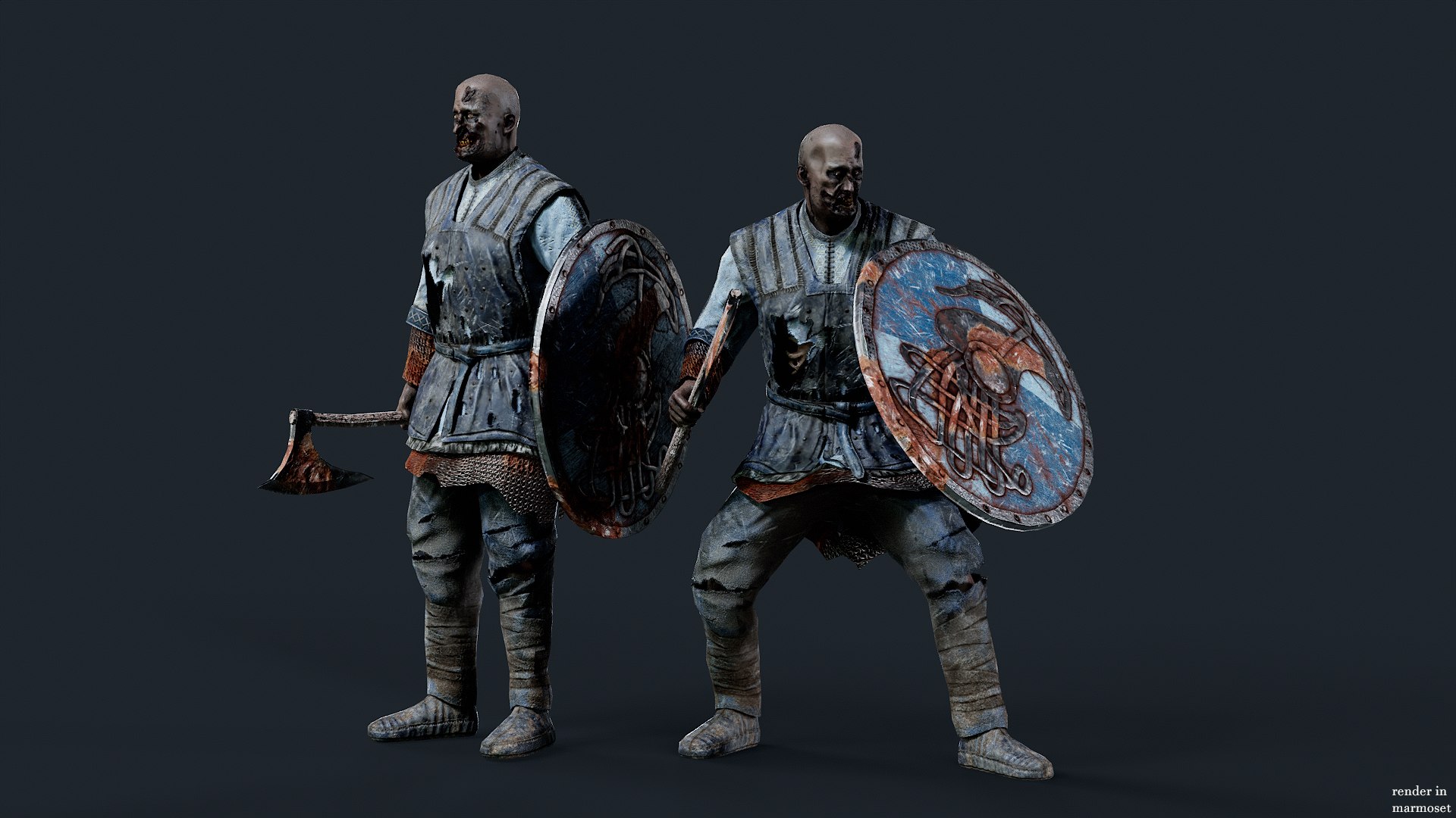 3D model VIKING UNDEAD PACK https://p.turbosquid.com/ts-thumb/GF/U4K6QT/W6/1/jpg/1747636863/1920x1080/fit_q87/a64b16eea70cd37dca72e1a9e5016632fa30ca0c/1.jpg